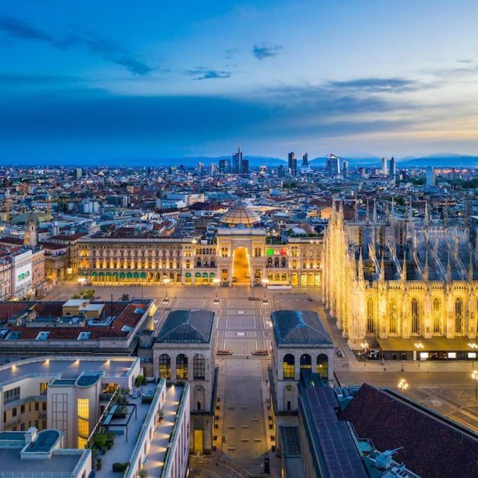 米兰Duomo 10 Min Luxury • Terrazzo • Wi-Fi • Netflix公寓 外观 照片