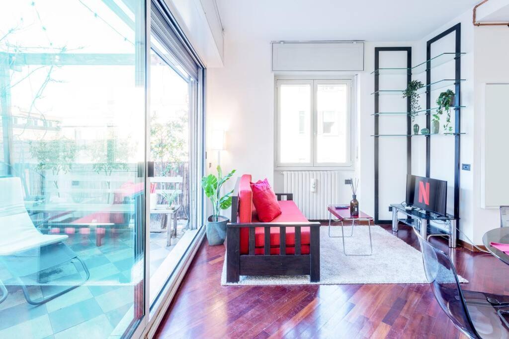 米兰Duomo 10 Min Luxury • Terrazzo • Wi-Fi • Netflix公寓 外观 照片
